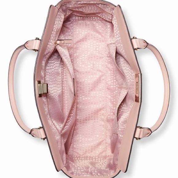NWT Kate Spade genuine leather satchel tote pink - Picture 4 of 8
